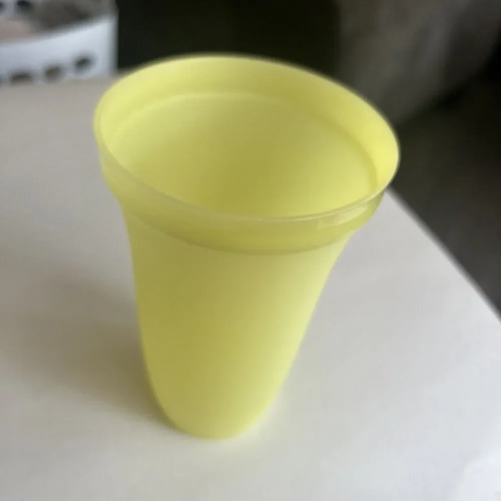 Vintage Tupperware Yellow Quick Shake Mixer Base 844-3 Tumbler 16oz Replacement